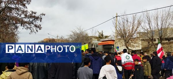 راهپیمایی 22 بهمن راز جرگلان 