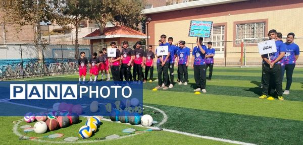 افتتاحیه المپیاد ورزشی درون مدرسه ای شهید بهشتی 