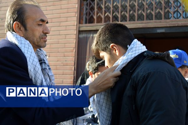 کاروان راهیان نور عازم خطه نور پسران بهارستان‌دو 