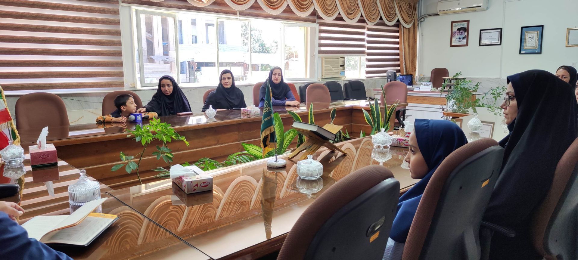 تجلیل مدیر آموزش و پرورش شهرستان شیروان از خبرنگاران پانا