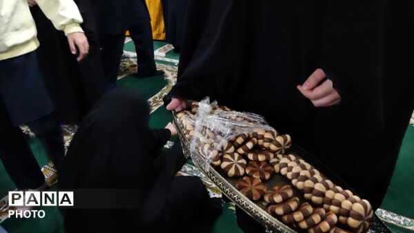 مراسم سه شنبه های مهدوی در دبیرستان متوسطه اول امام حسین علیه السلام 