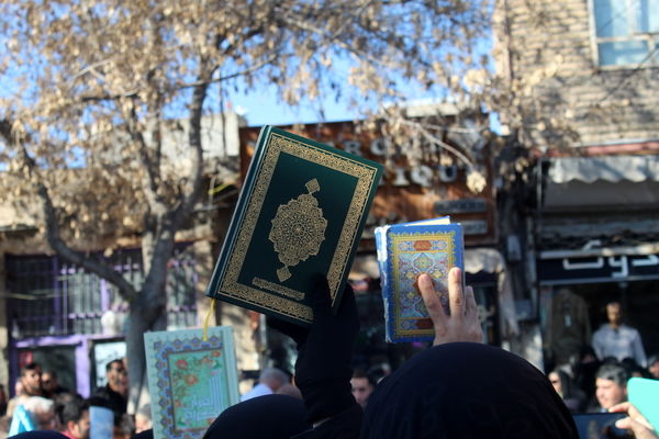 اتحاد مردم فاروج علیه آشوبگران و رژیم صهیونسیتی 