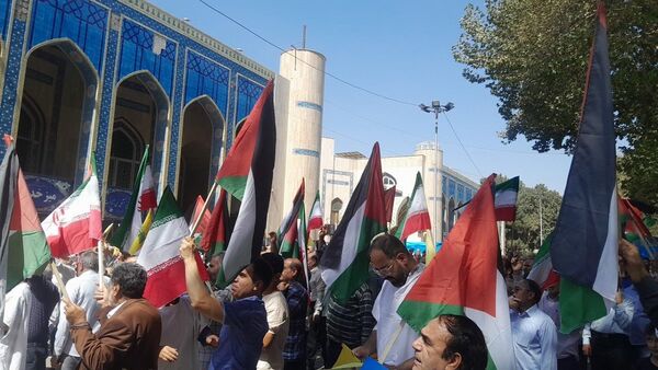 جمعه‌های خشم و انزجار مردم کرج علیه رژیم صهیونیستی و آمریکا 
