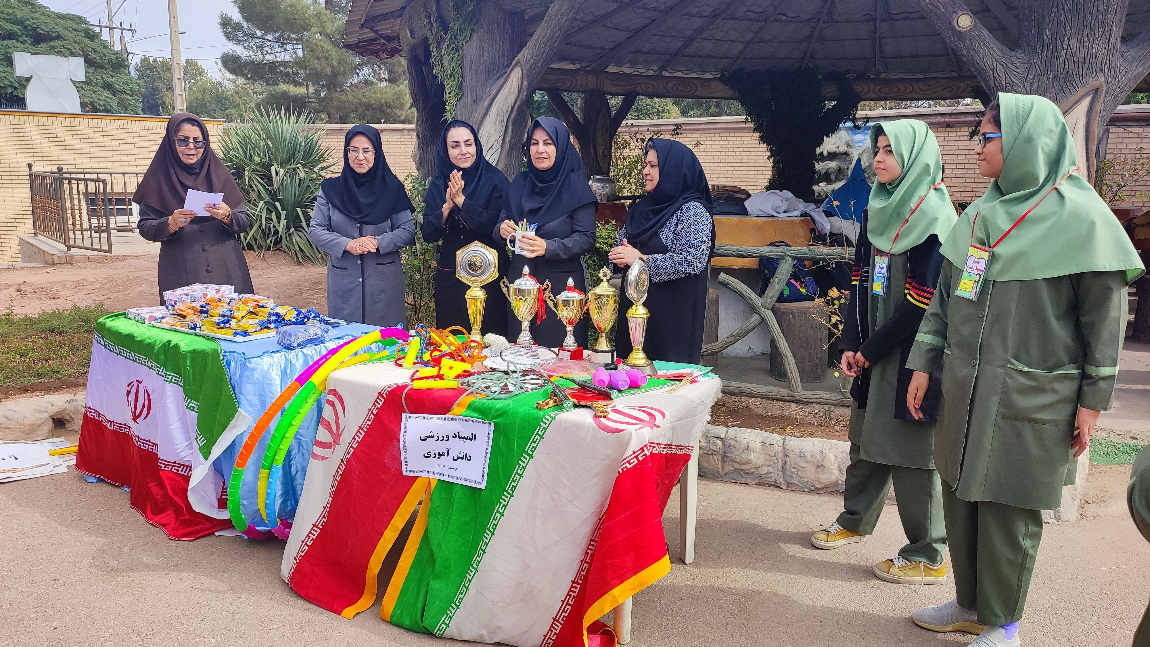 المپیاد درون مدرسه‌ای مشترک بین مدارس استثنایی میلاد و زنده‌یاد خواهانی شهرستان نیشابور