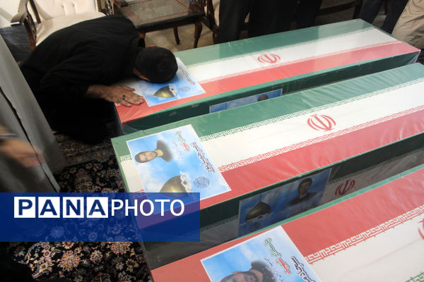 تشییع پیکرهای مطهر شهدای حملات رژیم صهیونیستی در قم