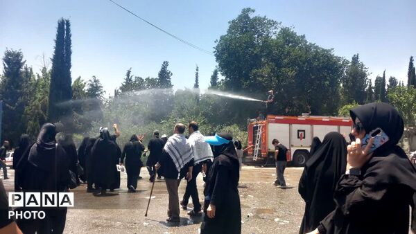 وداع با رهبر شهید در مصلای تهران