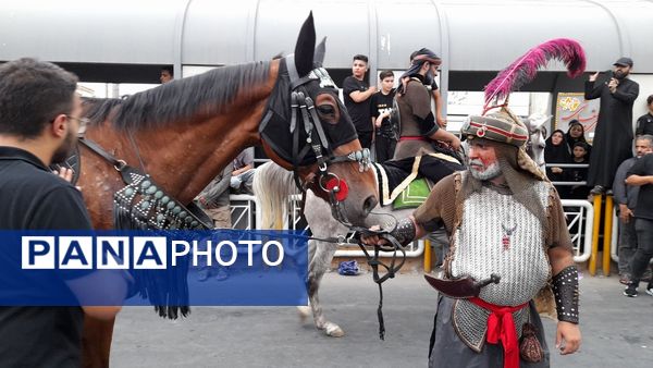 نقش‌آفرینی هنروران تعزیه در کاروان دخیل العباس(ع)