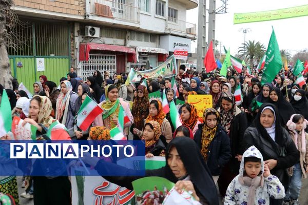 بندر ترکمن یکصدا با انقلاب؛ حماسه حضور در ۲۲ بهمن