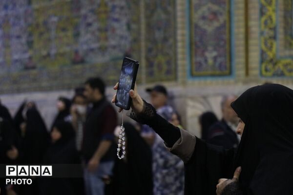 حال و هوای آستان مقدس رضوی در شب ولادت هشتمین اختر تابناک آسمان ولایت