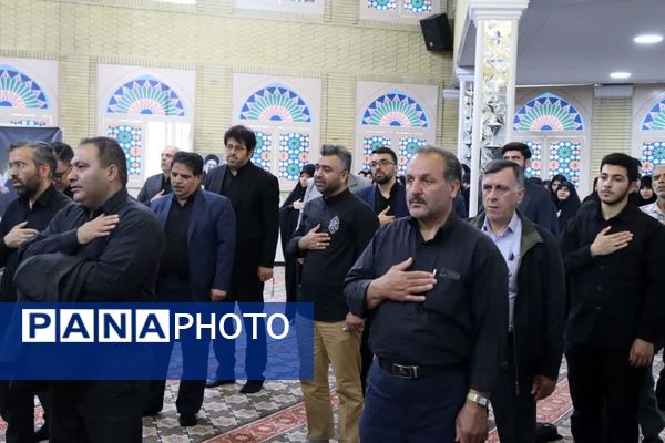 مراسم بزرگداشت شهدای خدمت در منطقه 6 تهران