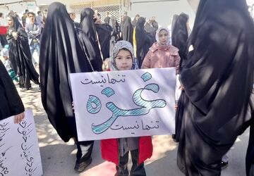 راهپیمایی روز قدس در فاروج