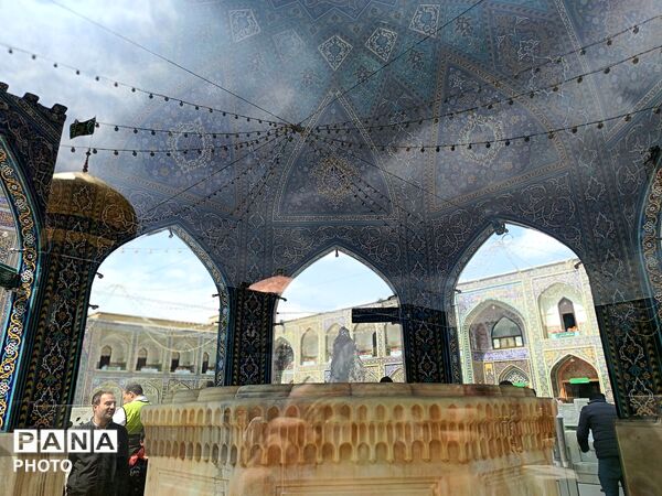 حرم ضامن آهو در آغازین روز دهه کرامت
