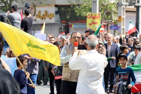 حضور پرشور مردم غیور شهرستان پاکدشت در راهپیمایی روز قدس