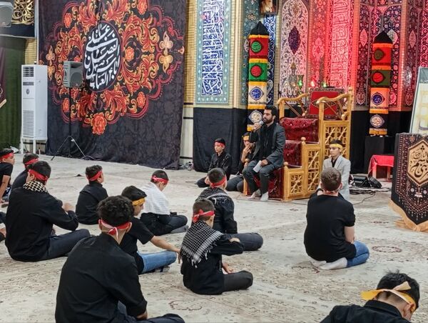سوگواره «احلی من العسل» در حسینیه اعظم زنجان 