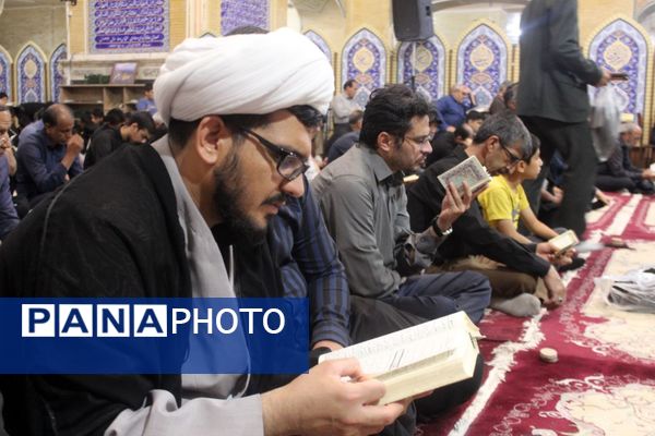 سومین شب قدر شهرستان دارالصابرین بم