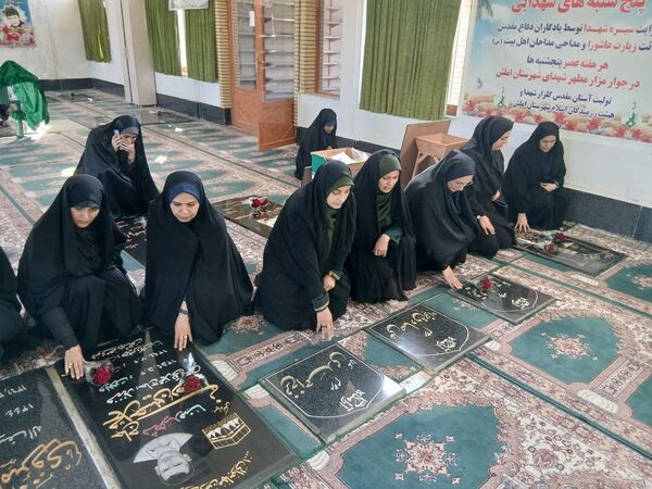 عهدی دوباره با شهیدان در گلزار شهدای املش