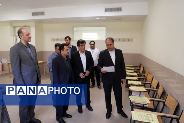 بازدید از مراکز ارزیابی آزمون استخدامی آموزش و پرورش آذربایجان شرقی