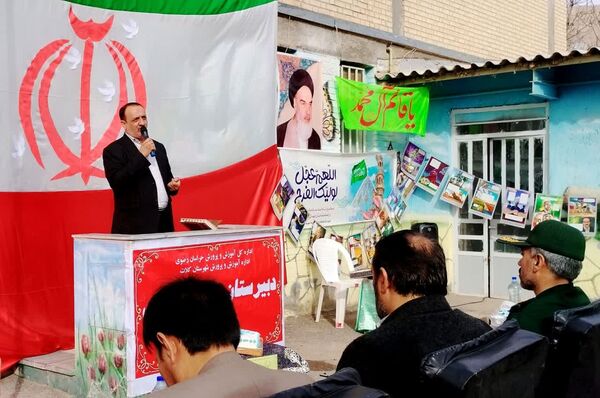 جشن باشکوه و پرشور ایرانمون در آموزشگاه دخترانه فاطمیه شهر کلات 