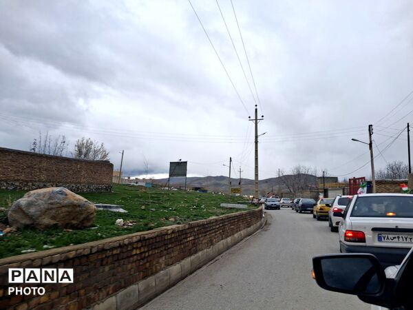 راهپیمایی خودرویی «کنجوران سفلی» به سمت «شان‌آباد» 