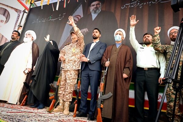 نمایش عظیم اقتدار ملی شهرستان کردکوی