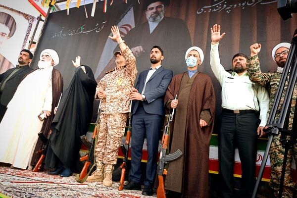 نمایش عظیم اقتدار ملی شهرستان کردکوی
