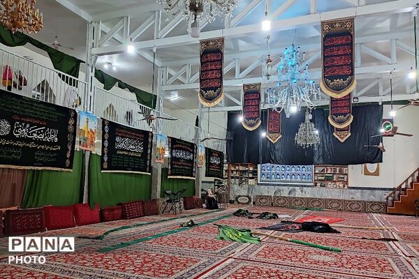 شهر بار، رنگ بوی محرم گرفت برای خون خدا
