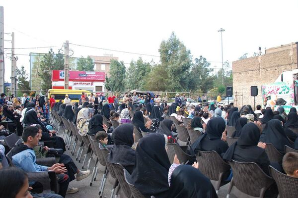 برگزاری مراسم دهه کرامت در شهر قیامدشت ری یک