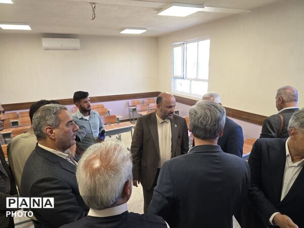 افتتاح دبستان شش کلاسه لاج شهرستان خواف 