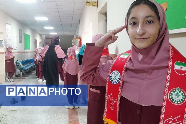 برپایی نمایشگاه طرح جابر در مدرسه حسنا بهارستان‌۲