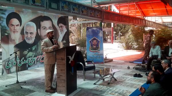 مراسم بزرگداشت شهید مدافع حرم «مهدی طهماسبی»