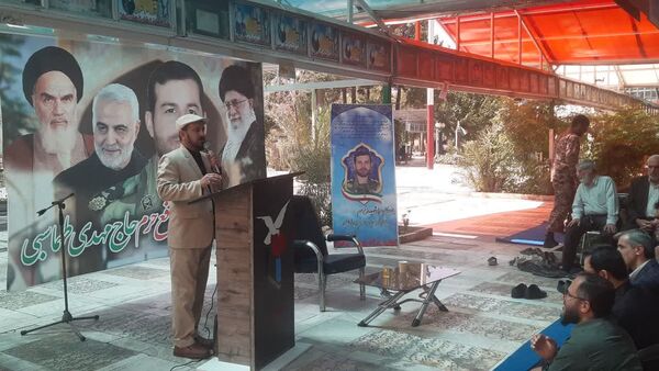 مراسم بزرگداشت شهید مدافع حرم «مهدی طهماسبی»