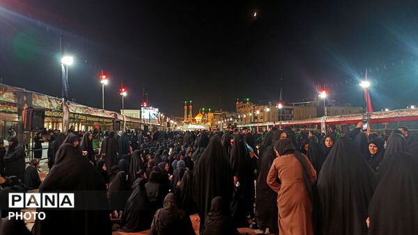 بزرگترین سفره توسل به حضرت رقیه(س) در قم