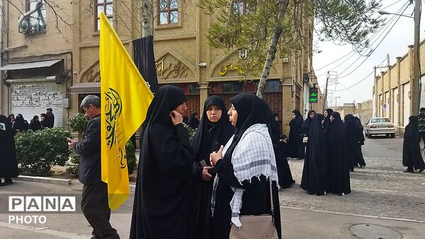شهر نیشابور مشکی پوش شد-۴