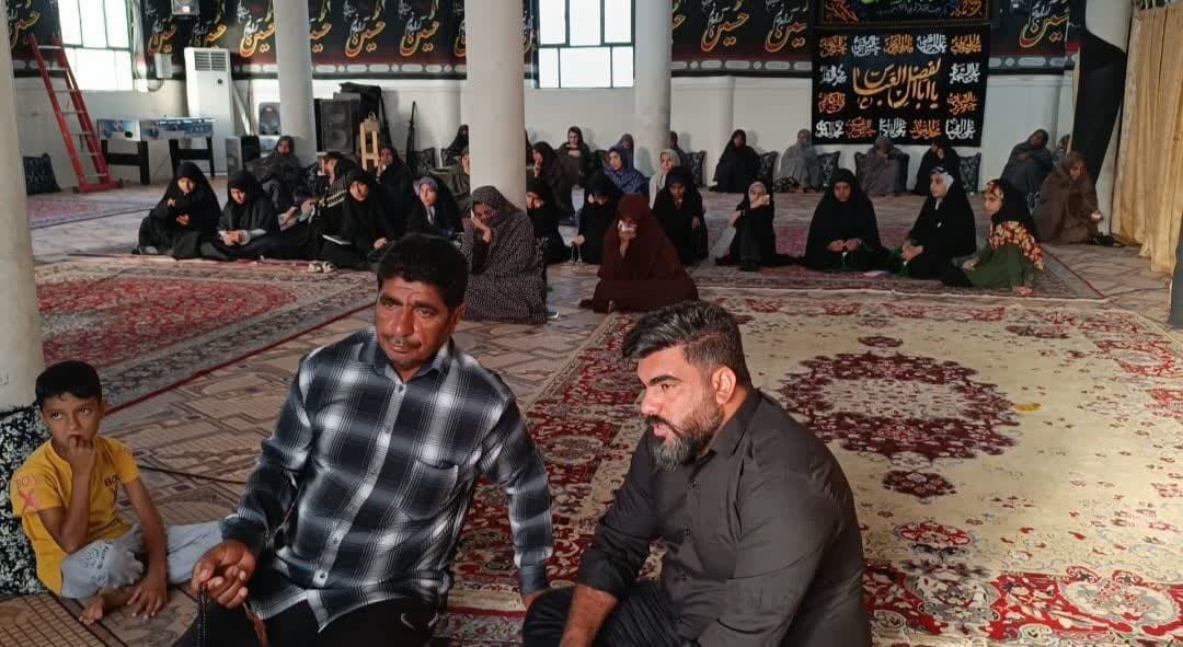 حسینیه‌ قمربنی‌هاشم‌(ع) در فراق‌یار و همراهانش به سوگ نشست