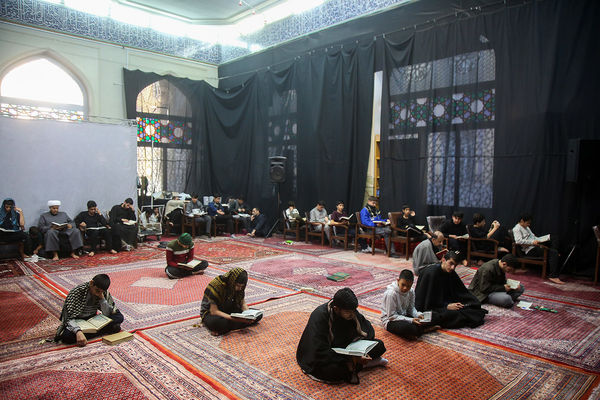 اعتکاف خادمان نوجوان حرم حضرت معصومه(س)