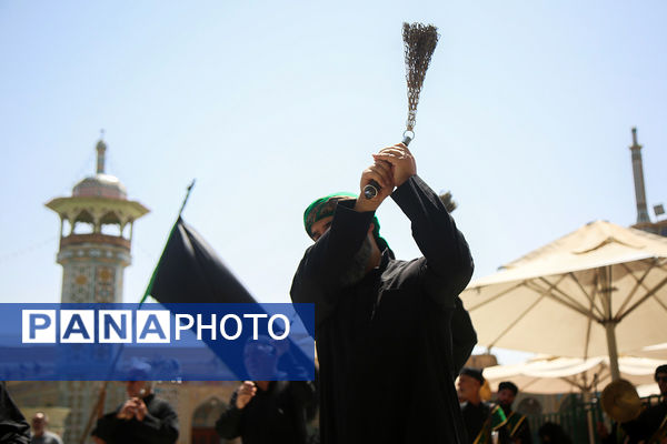 مراسم عزاداری سالروز شهادت امام حسن عسگری(ع) در قم