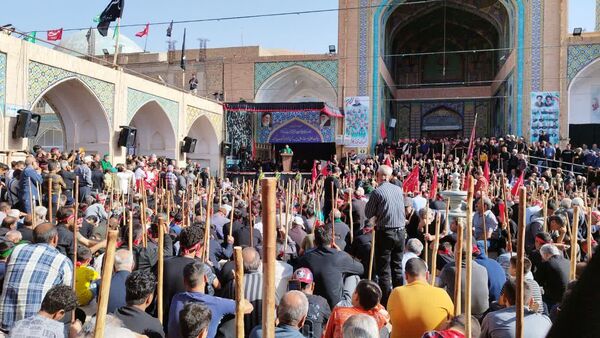 آیین باشکوه قالیشویان مشهد اردهال کاشان