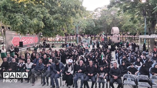محفل اشک با حضور نوجوانان اهر