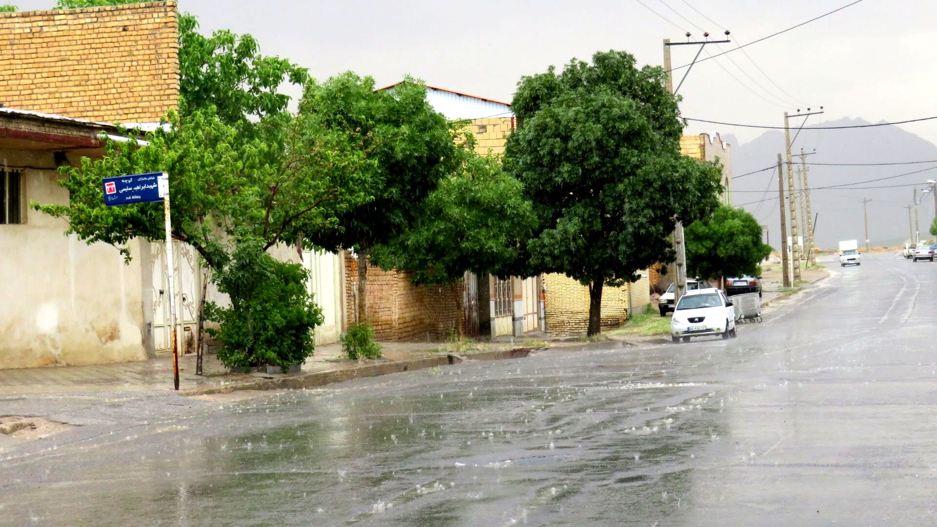 غافلگیری شهر بن از طرف آسمان