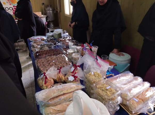 نمایشگاه هنرهای دستی هنرجویان هنرستان آفرینش منطقه رضویه 