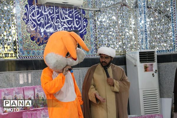 طنین بندگی در جشن تکلیف دانش‌آموزان دختر شهرستان قرچک
