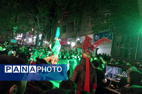 حرکت نمادین کاروان اسرای کربلا در دماوند