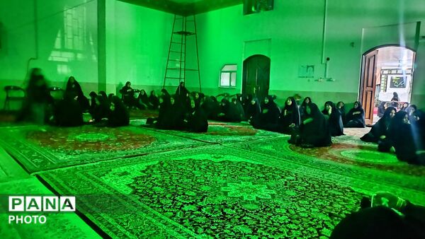 مراسم عزاداری در مسجد الغدیر 