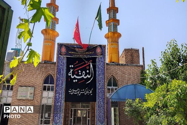 هئیت عزاداری مسجد جامع شهربار نیشابور در روز تاسوعای حسینی 