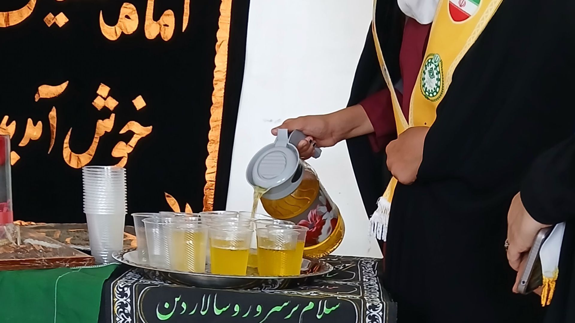 برگزاری مراسم اربعین حسینی در داربلوط با حضور جاماندگان
