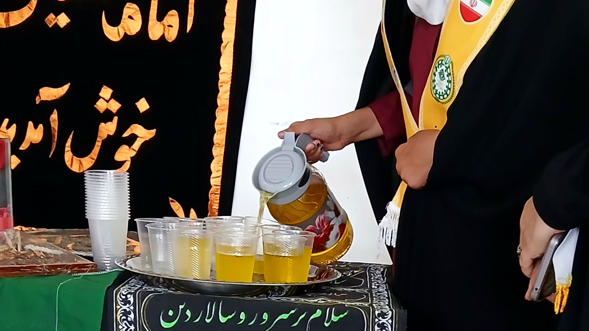 برگزاری مراسم اربعین حسینی در داربلوط با حضور جاماندگان