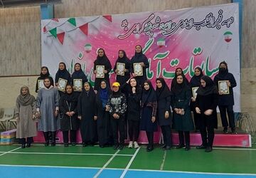برگزاری مسابقات آمادگی جسمانی ویژه دختران دبیرستان شهدای محراب قرچک 