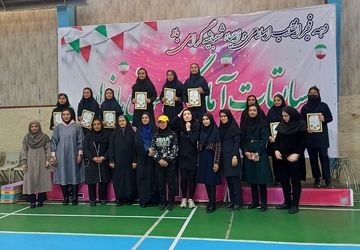 برگزاری مسابقات آمادگی جسمانی ویژه دختران دبیرستان شهدای محراب قرچک 