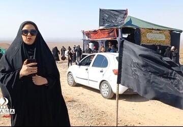  گرچه نطلبید در سرزمین عشق باشیم اما در مسیر عشق قدم برمی‌داریم