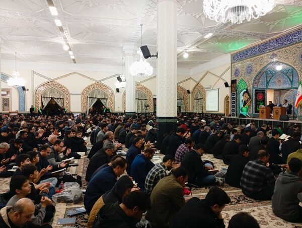 مراسم شب قدر در آرامگاه شهید مدرس کاشمر